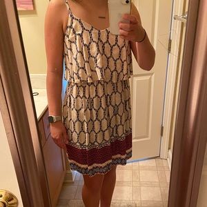 Macy’s summer patterned dress
